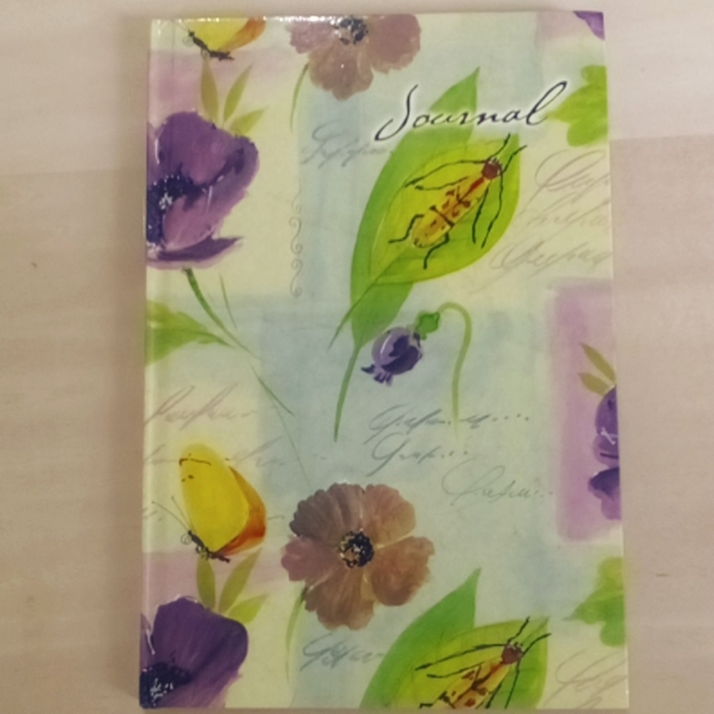 5/$15 NEW Garden Floral Journal